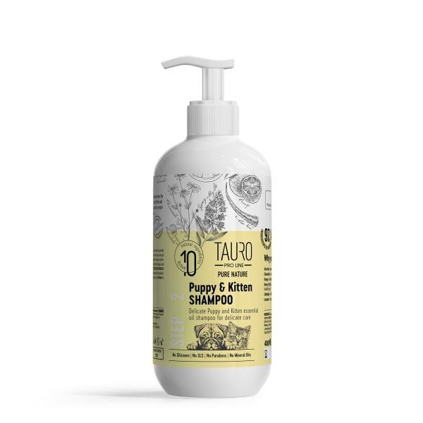 Delicate Puppy & Kitten Shampoo - gentle coat79512 Tauro Pro Line Delicate Puppy & Kitten Shampoo - gentle coat 400ml