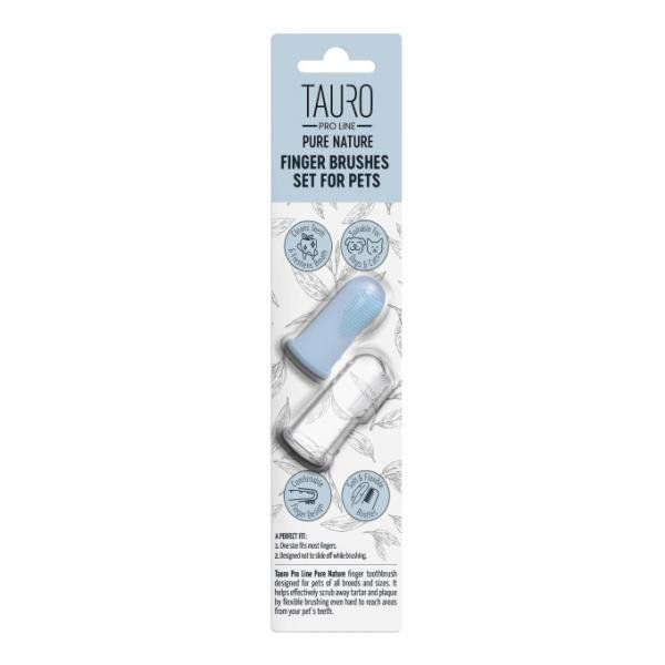 Pet Finger Brushes Set - 2kom7941903 Tauro Pro Line Pet Finger Brushes Set - 2kom