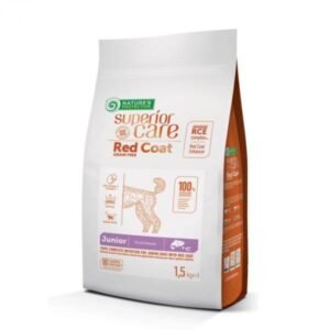 Nature's Protection Superior Care Red Coat Grain Free Junior Small breed - Salmon