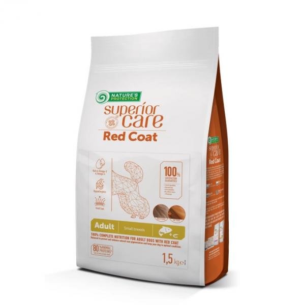 Red Coat Small Adult Salmon751217 Nature's Protection Superior Care Red Coat Adult Small - Salmon