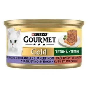 GOURMET GOLD Mousse sa jagnjetinom i pačetinom 85g
