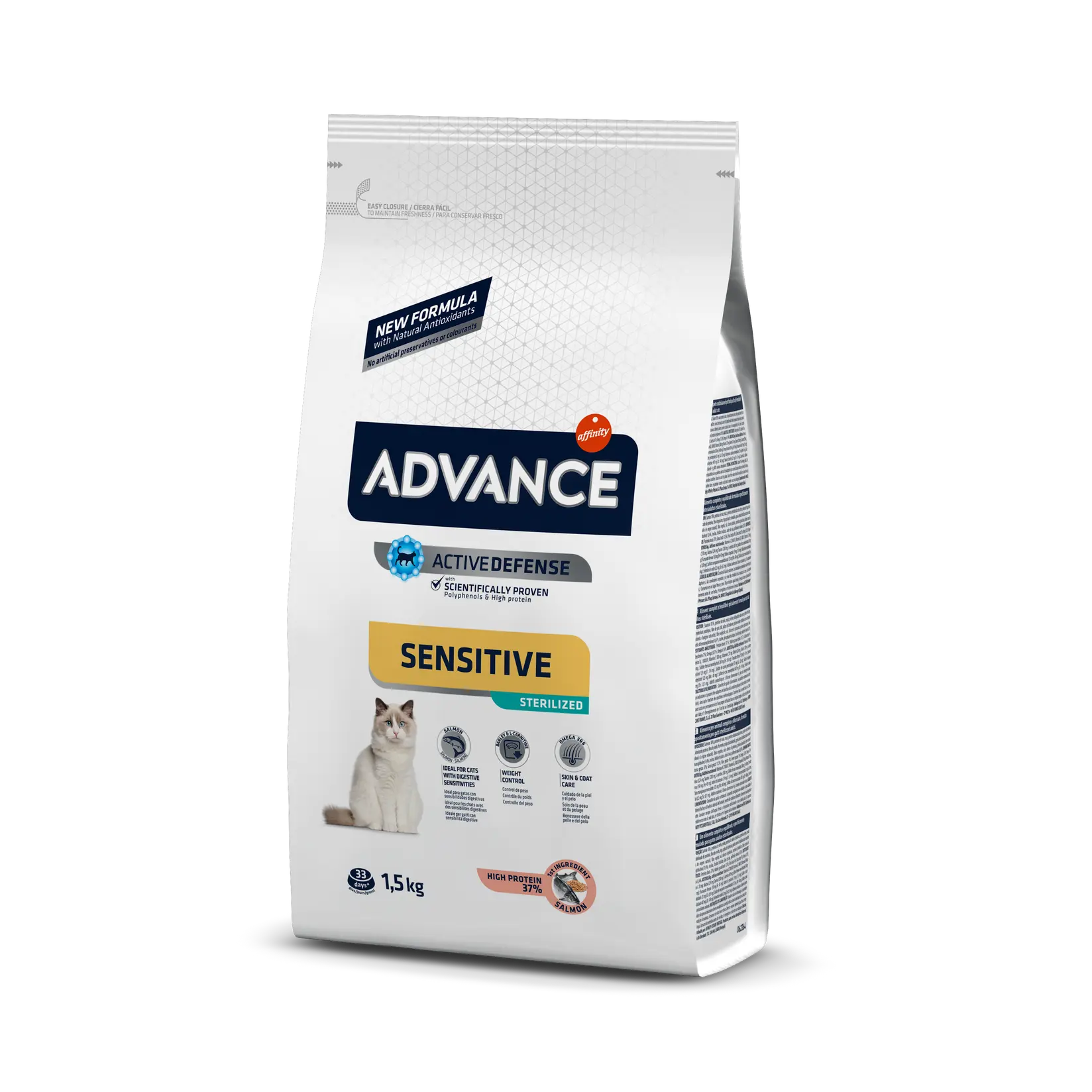 Advance Cat Adult - Sterilised Sensitive Salmon Advance Cat Adult - Sterilised Sensitive Salmon 1.5kg - Dont Ker Pet Shop