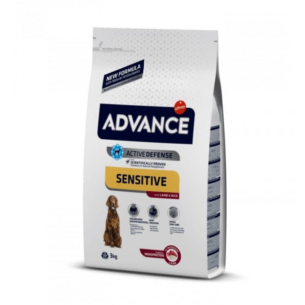 Advance Dog Adult Sensitive - Lamb & Rice Advance RAZMER Dog Adult Sensitive - Lamb & rice 1kg