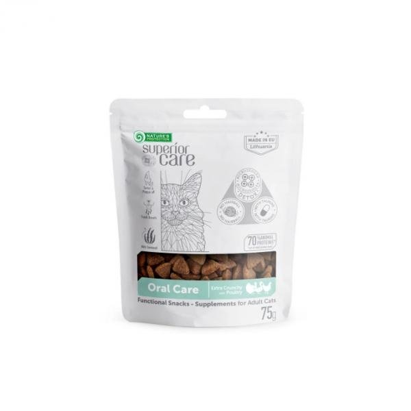 Cat - Oral Care - 75g708101 Nature's Protection Superior Care poslastica za mačke Oral care 75g - Dont Ker Pet Shop