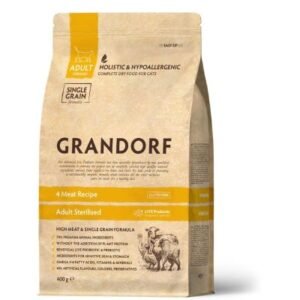 Grandorf Cat Adult Sterilised 4 Vrste Mesa