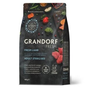 Grandorf Cat Fresh Adult Sterilised Jagnjetina