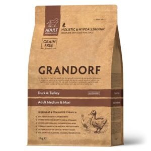 Grandorf Dog Adult Medium & Maxi Pačetina & Ćuretina