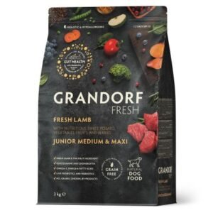 Grandorf Dog Fresh Junior Medium & Maxi Breeds Jagnjetina