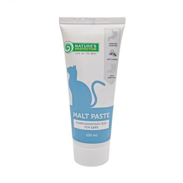 Natures Protection Malt Paste70601 Nature's Protection Malt Pasta - Anti Hairball 100g - Dont Ker Pet Shop