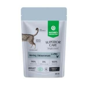 Nature's Protection Superior Care vlažna hrana za mačke Adult Weight Control Herring&Chicken breasts 85g
