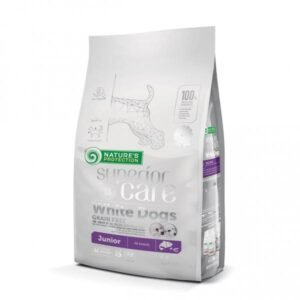 Nature's Protection Superior Care White Dog Junior All breed Grain Free - Salmon