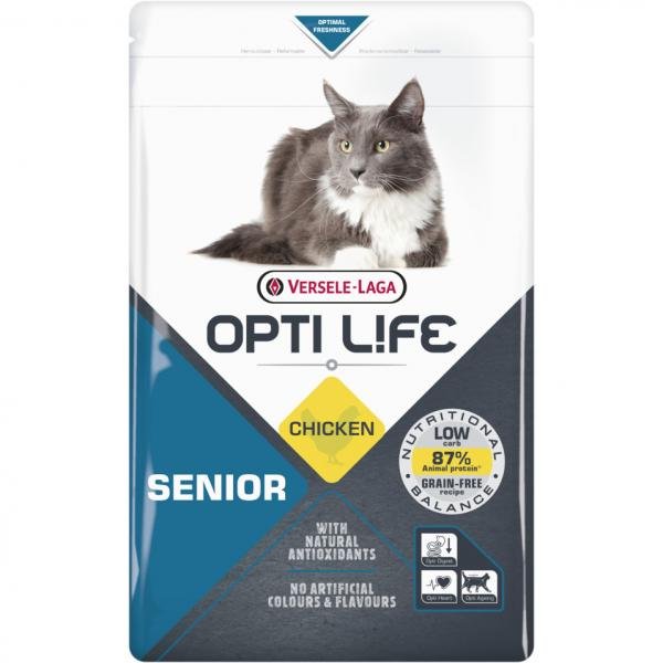 Versele Laga Opti Life Cat Senior Chicken 1kg Versele Laga Opti Life Cat Senior Chicken 1kg