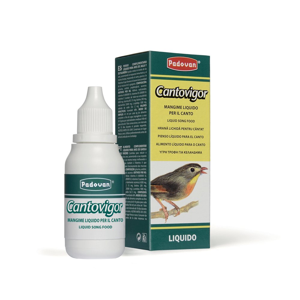 Padovan Cantovigor 30ml Padovan Cantovigor 30ml - Dont Ker Pet Shop