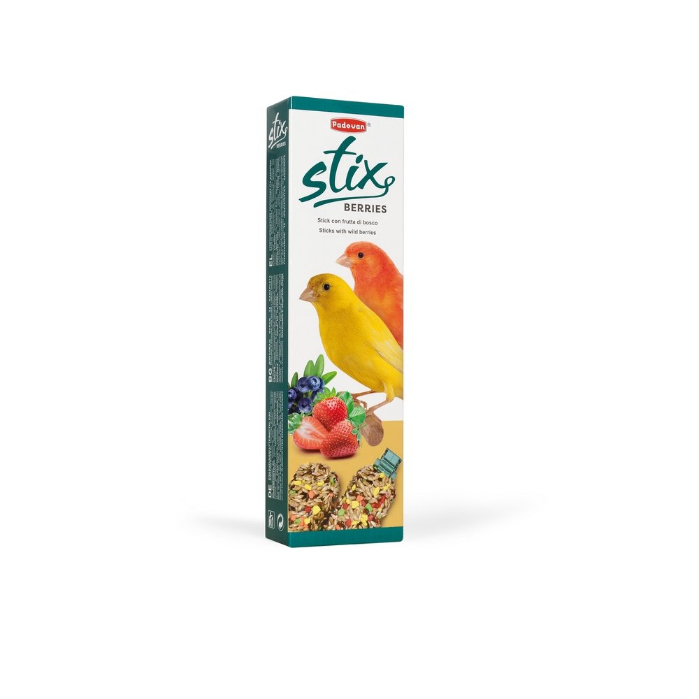 Padovan Stix Berries poslastice za kanarince 80g Padovan Stix Berries poslastice za kanarince 80g