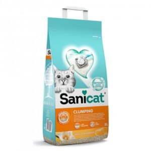 Sanicat Clumping Vanila-Mandarina 8l