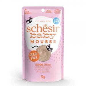 Schesir Baby Cat Mousse - Piletina i losos 70g