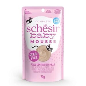 Schesir Baby Cat Mousse - Piletina i pileća jetra 70g