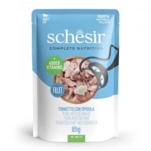 Schesir Complete&Balanced vlažna hrana za mačke - Tuna i brancin u želeu 85g - Dont Ker Pet Shop