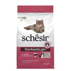 Schesir dry Cat Sterilized And Light - Ham
