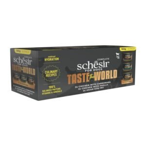 Schesir vlažna hrana za pse Schesir Dog - Ukusi sveta Multipack 6x150g