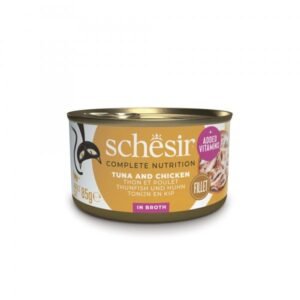 Schesir Complete&Balanced vlažna hrana za mačke - Tuna i piletina u brodetu 85g