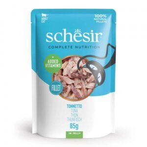 Schesir Complete&Balanced vlažna hrana za mačke - Tuna u želeu 85g