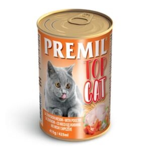 Premil Top Cat Živina 24x415g