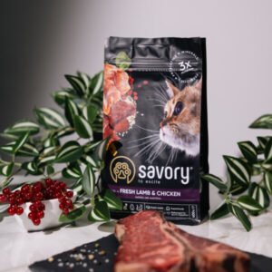 Savory Cat Adult Sterilised - Jagnjetina i Piletina - Dont Ker Pet Shop