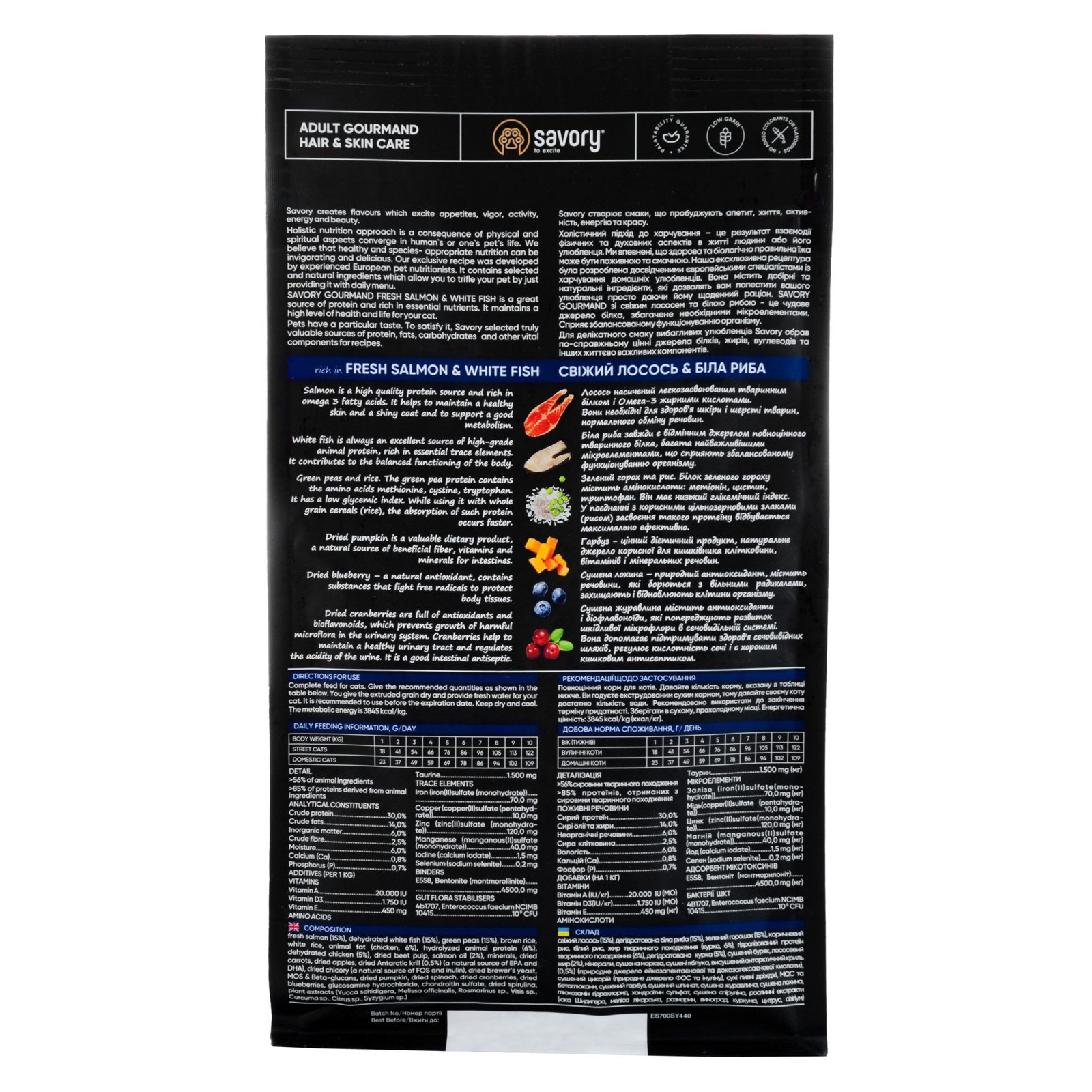 savorycat losos2 Savory Cat Adult Losos i bela riba - Dont Ker Pet Shop