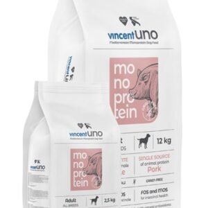 Vincent UNO Monoprotein Grain free - Svinjetina 12kg