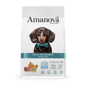 Amanova Dog Adult Mini Exigent - Iberian pork 10kg