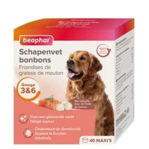 Beaphar poslastice Ovčetina i lososovo ulje Medium/Maxi 245g
