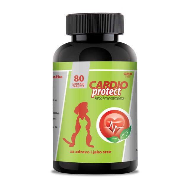 Cardioprotect-80tableta Golash pharma Cardio protect za pse i mačke 80 tableta - Dont Ker Pet Shop