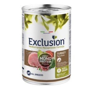 Exclusion Dog Adult Turkey konzerva 400g