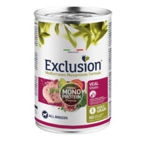 Exclusion Dog Adult Veal konzerva 400g