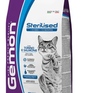 Gemon Cat Adult Sterilised - Tuna i losos 7kg