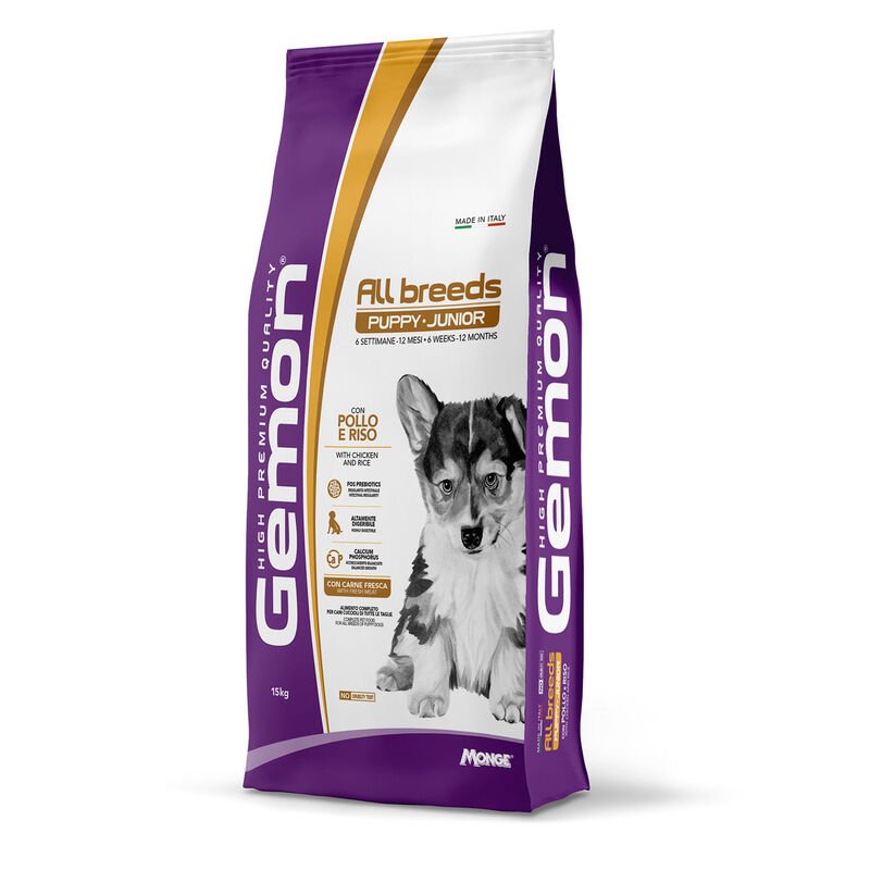 Gemon Dog All breeds Puppy & Junior - Piletina i pirinač Gemon Dog All breeds Puppy & Junior - Piletina i pirinač