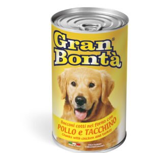 Gran Bonta konzerva za pse - Piletina i Ćuretina 1230g