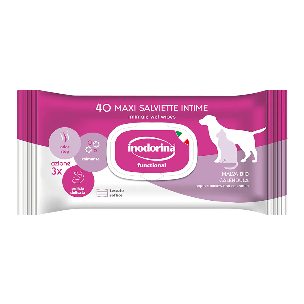 Inodorina Functional vlažne maramice Intimate 40kom Inodorina Functional vlažne maramice Intimate 40kom - Dont Ker Pet Shop