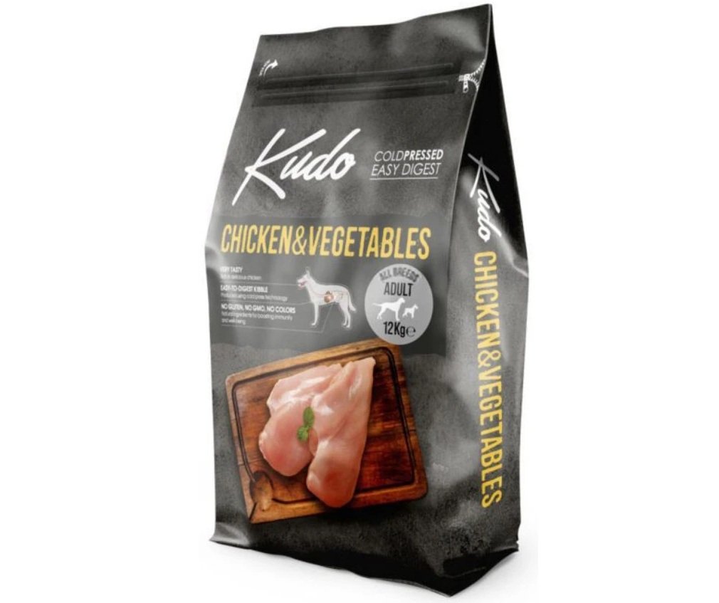 Kudo Dog Adult All breeds - Chicken & vegetables Kudo Dog Adult All breeds - Chicken & vegetables 12kg
