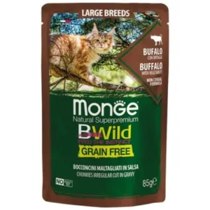 Monge BWild Cat sos Large breed Bivo 85g