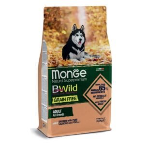 Monge Bwild Dog GF Losos i grašak