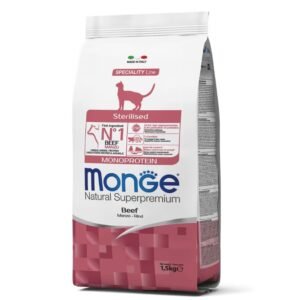 Monge Cat Adult Sterilised - Govedina 1.5kg