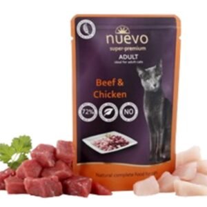 Nuevo Cat preliv Adult - Govedina i piletina 16x85g