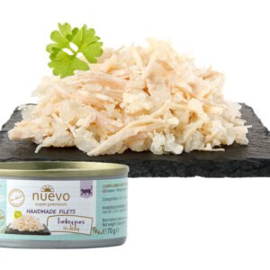 Nuevo Cat kozerva HANDMADE Jelly Fileti - Ćuretina 70g