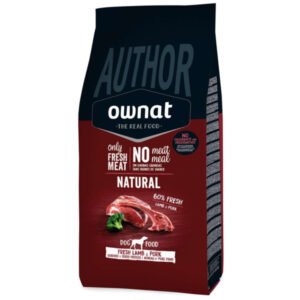 Ownat Author Dog Fresh Lamb & pork 10kg