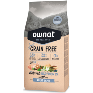 Ownat Just GF Dog Adult Lamb 14kg