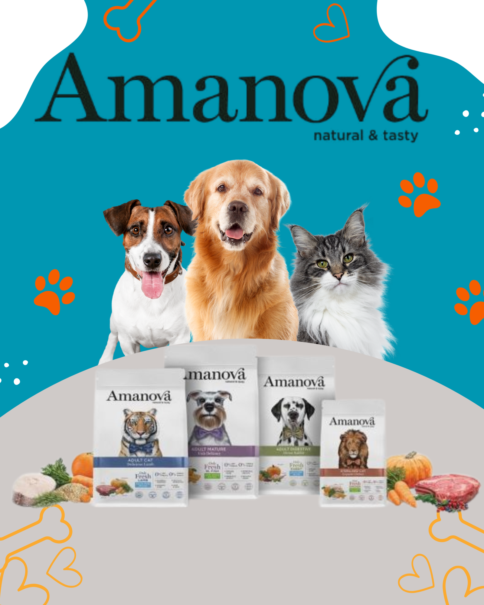 Amanova hrana za pse i mačke