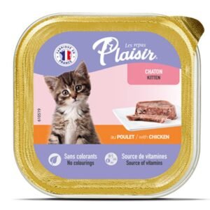 Plaisir Cat pašteta Kitten - Piletina 100g