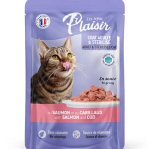 Plaisir Cat preliv Adult 100g